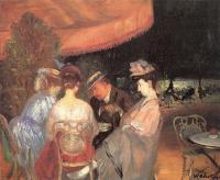 William James Glackens - Cafe de la Paix